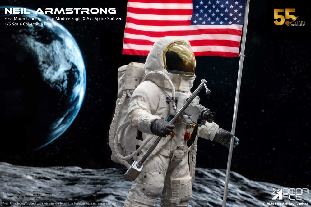 Neil Armstrong Figura 1/6 Neil Armstrong Deluxe Version 30 cm - Z POP Toys