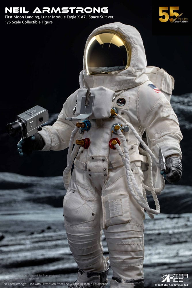 Neil Armstrong Figura 1/6 Neil Armstrong Deluxe Version 30 cm - Z POP Toys