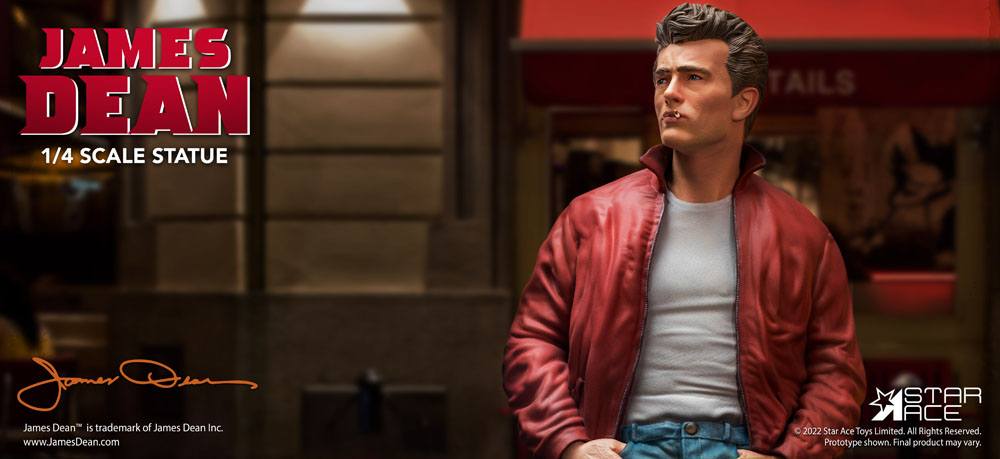 James Dean  Estatua 1/4 Superb My Favourite Legend Series James Dean (Red jacket) Deluxe Ver. 52 cm - Z POP Toys