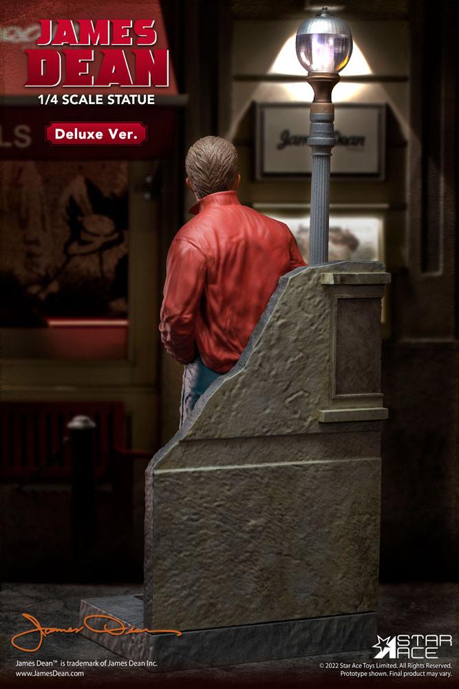 James Dean  Estatua 1/4 Superb My Favourite Legend Series James Dean (Red jacket) Deluxe Ver. 52 cm - Z POP Toys