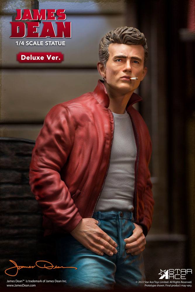 James Dean  Estatua 1/4 Superb My Favourite Legend Series James Dean (Red jacket) Deluxe Ver. 52 cm - Z POP Toys