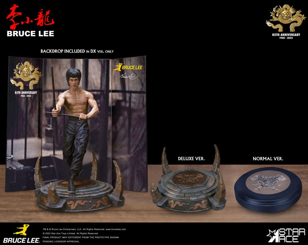 Operación Dragón My Favourite Movie Estatua 1/6 Bruce Lee Kali Sticks Fight Normal Version 30 cm - Z POP Toys
