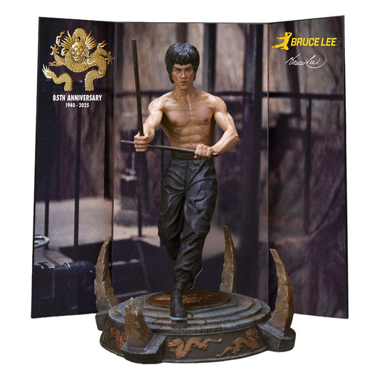 Operación Dragón My Favourite Movie Estatua 1/6 Bruce Lee Kali Sticks Fight Deluxe Basement Version 30 cm - Z POP Toys