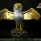 Furia de titanes Estatua Ray Harryhausens Bubo 34 Gold Patina Edition Deluxe Ver. 34 cm