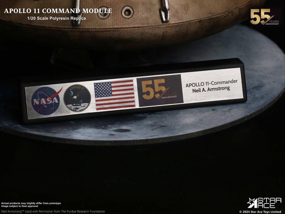 Apollo 11 Réplica 1/20 Command Module (DX) 20 cm - Z POP Toys