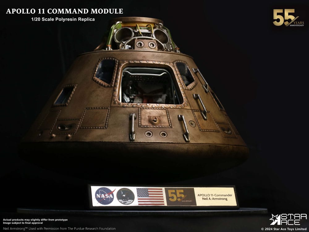 Apollo 11 Réplica 1/20 Command Module (DX) 20 cm - Z POP Toys
