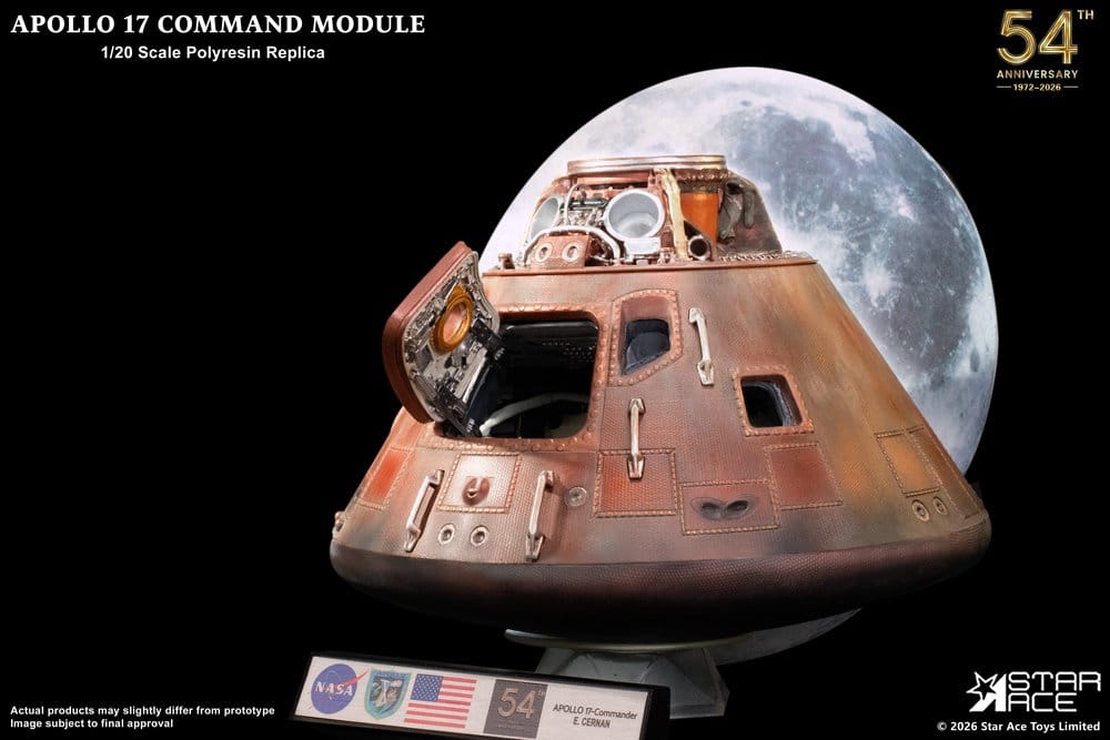 Apollo 17 Replik 1/20 Command Module 20 cm