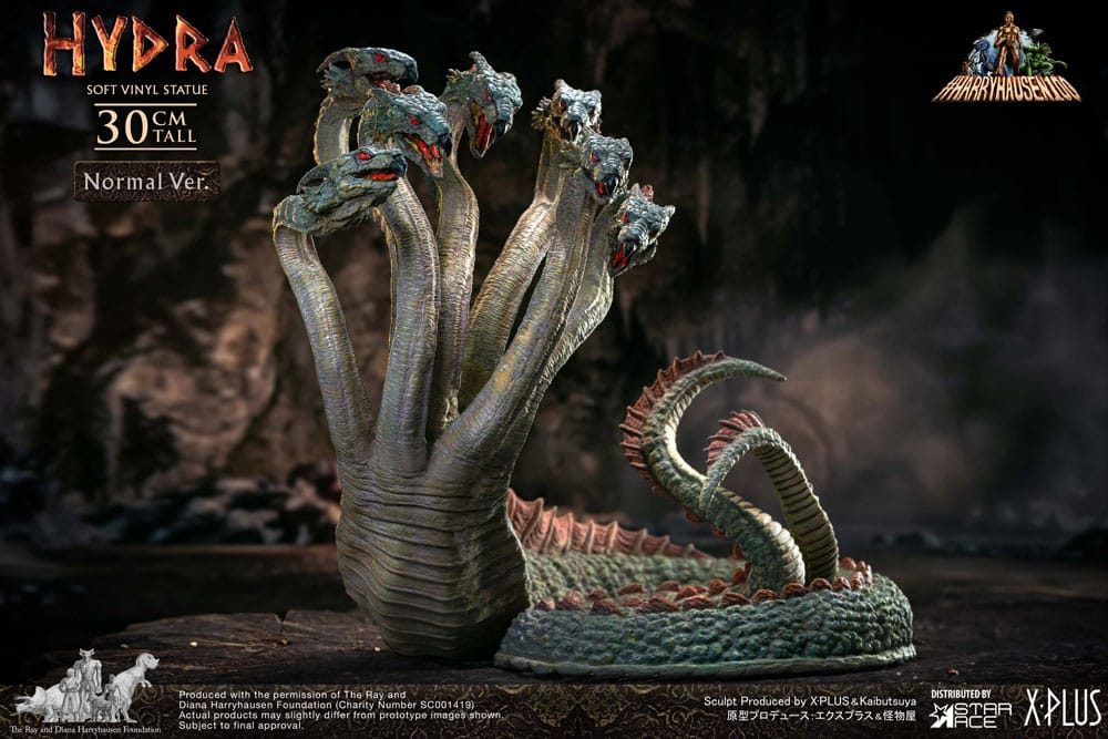 Jasón y los argonautas Estatua Soft Vinyl Hydra 30 cm
