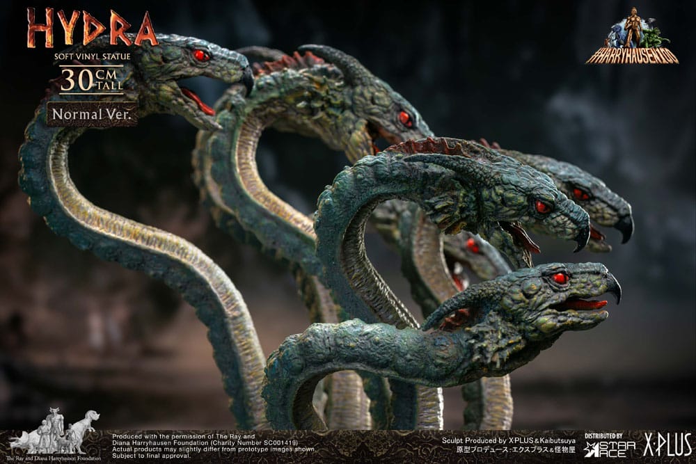 Jasón y los argonautas Estatua Soft Vinyl Hydra 30 cm