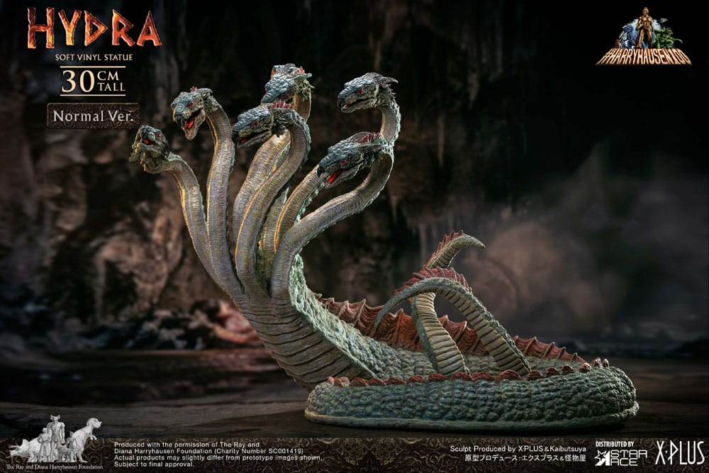 Jasón y los argonautas Estatua Soft Vinyl Hydra 30 cm