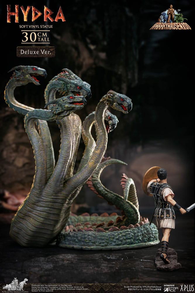 Jasón y los argonautas Estatua Soft Vinyl Hydra Deluxe Version 30 cm - Z POP Toys