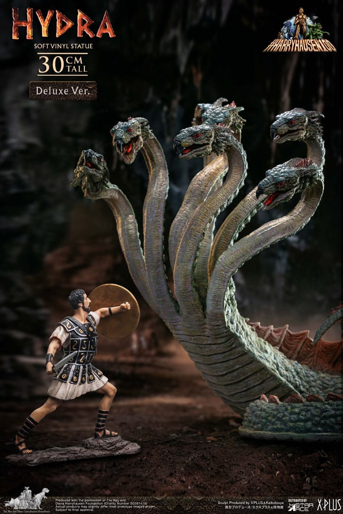 Jasón y los argonautas Estatua Soft Vinyl Hydra Deluxe Version 30 cm - Z POP Toys
