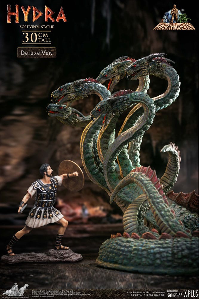 Jasón y los argonautas Estatua Soft Vinyl Hydra Deluxe Version 30 cm - Z POP Toys