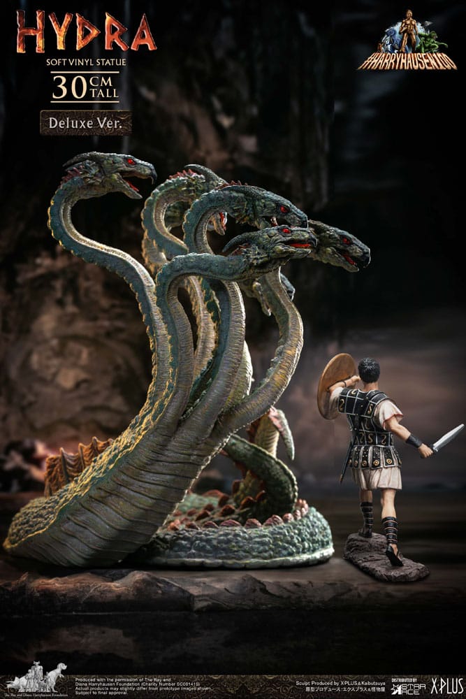 Jasón y los argonautas Estatua Soft Vinyl Hydra Deluxe Version 30 cm - Z POP Toys