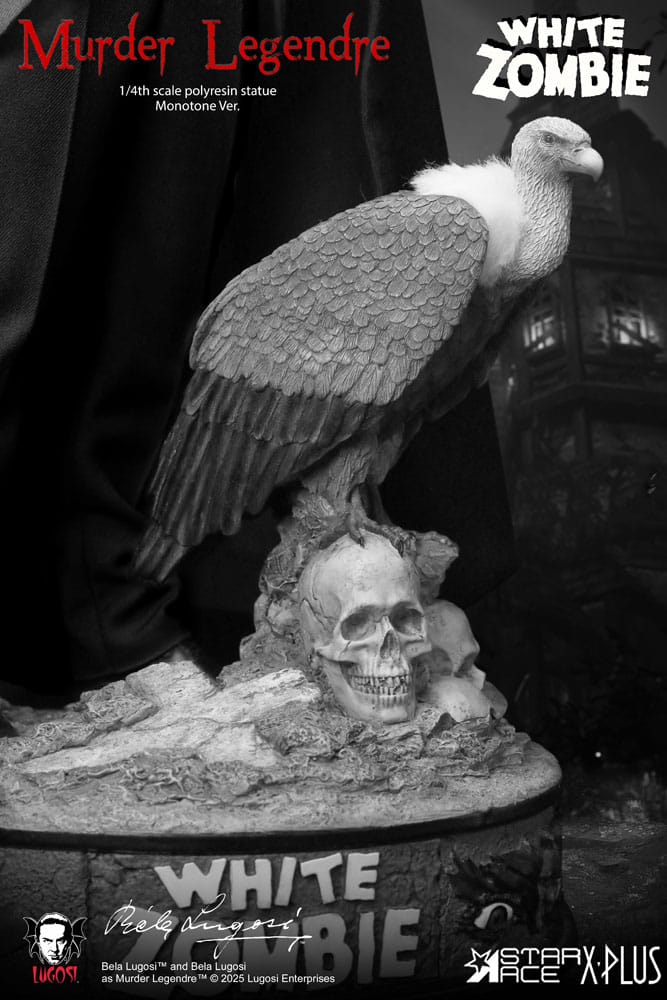 White Zombie Estatua 1/4 Murder Legendre Monotone Ver. 52 cm