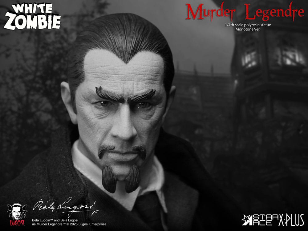 White Zombie Estatua 1/4 Murder Legendre Monotone Ver. 52 cm