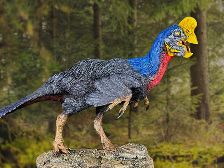 Wonders of the Wild  Estatua Oviraptor 32 cm