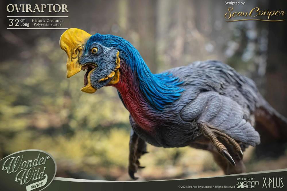 Wonders of the Wild  Estatua Oviraptor 32 cm