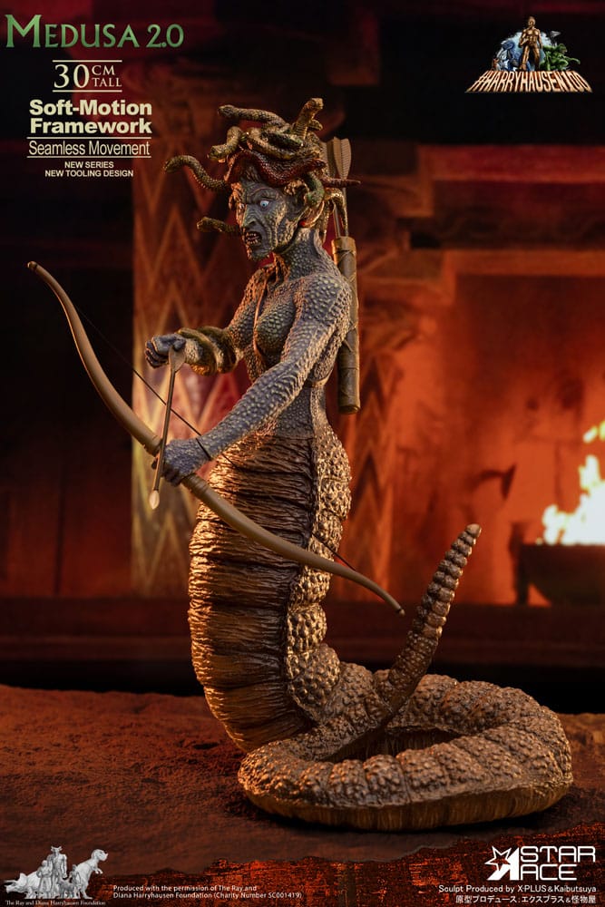Ray Harryhausens Estatua Soft-Motion Series Medusa 30 cm