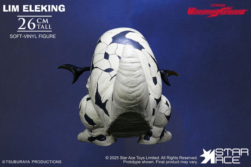 Ultraman Estatua Soft Vinyl Ultra-Kaiju Lim Eleking 26 cm