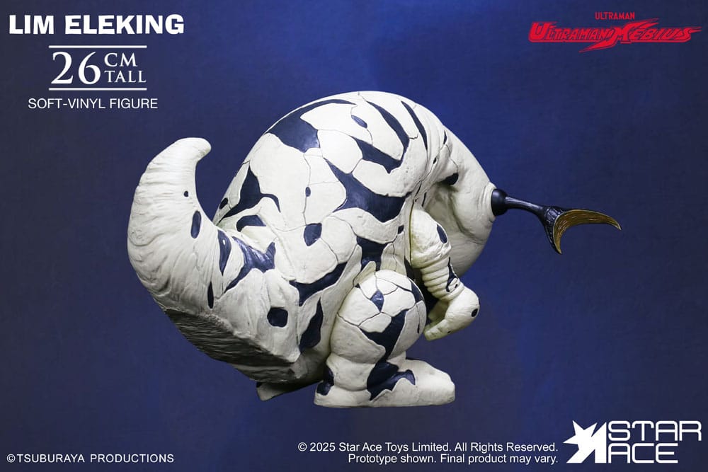 Ultraman Estatua Soft Vinyl Ultra-Kaiju Lim Eleking 26 cm