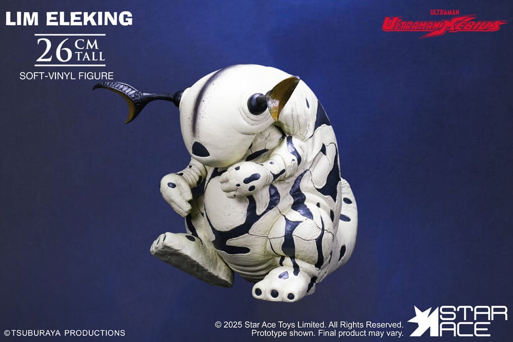 Ultraman Estatua Soft Vinyl Ultra-Kaiju Lim Eleking 26 cm
