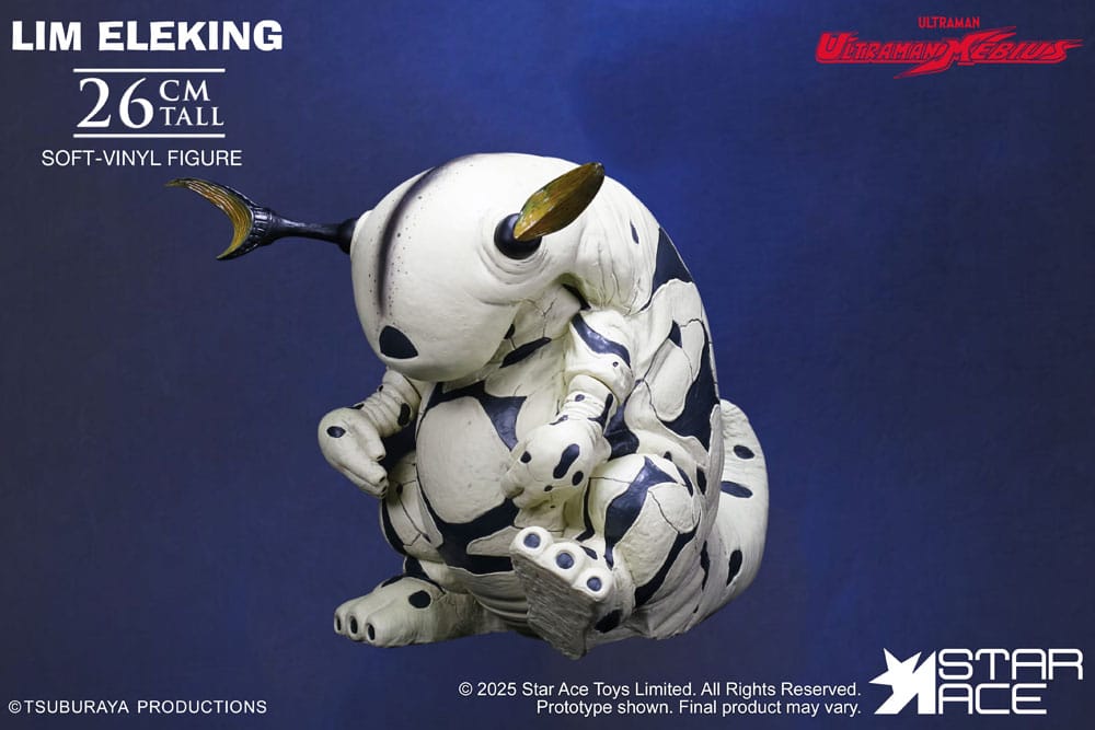 Ultraman Estatua Soft Vinyl Ultra-Kaiju Lim Eleking 26 cm