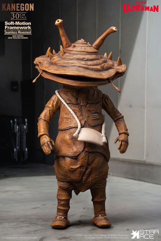 Ultraman Estatua Soft Vinyl Ultra-Kaiju Kanegon 30 cm