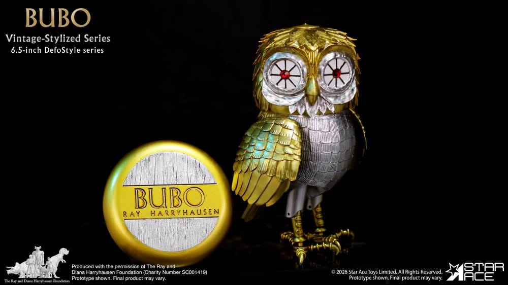 Ray Harryhausen Collection DefoStyle Soft-vinyl Estatua Bubo 17 cm