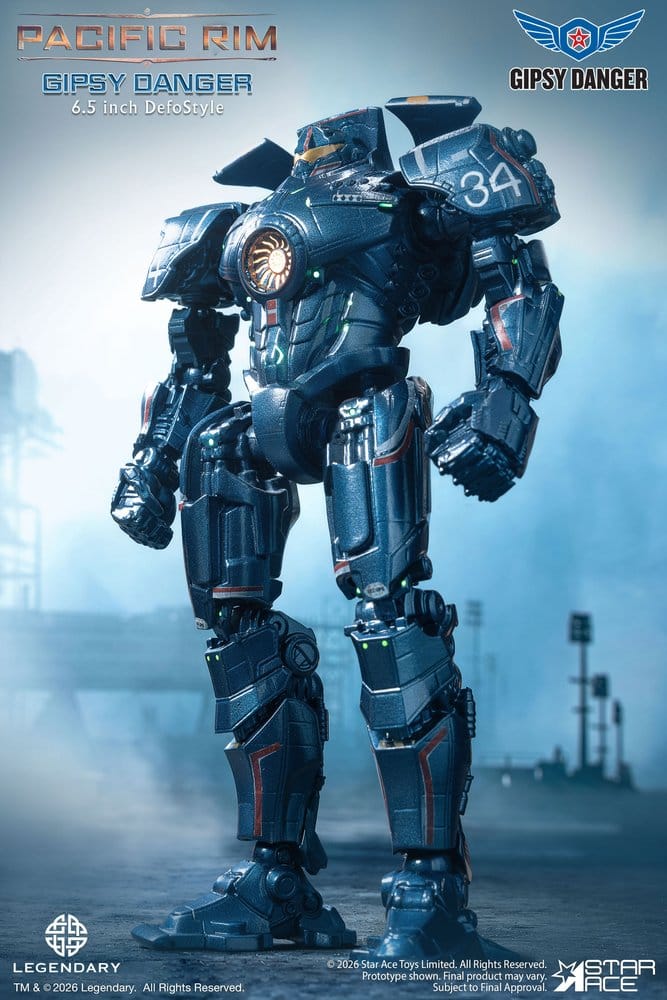Pacific Rim DefoStyle Figura Gipsy Danger NX 17 cm