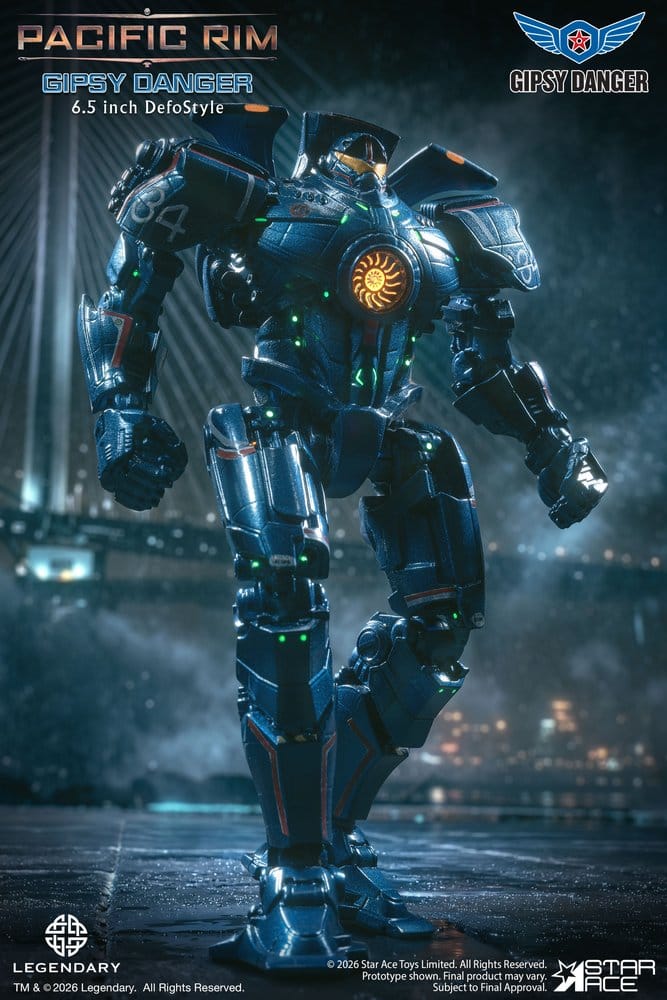 Pacific Rim DefoStyle Figura Gipsy Danger DX 17 cm