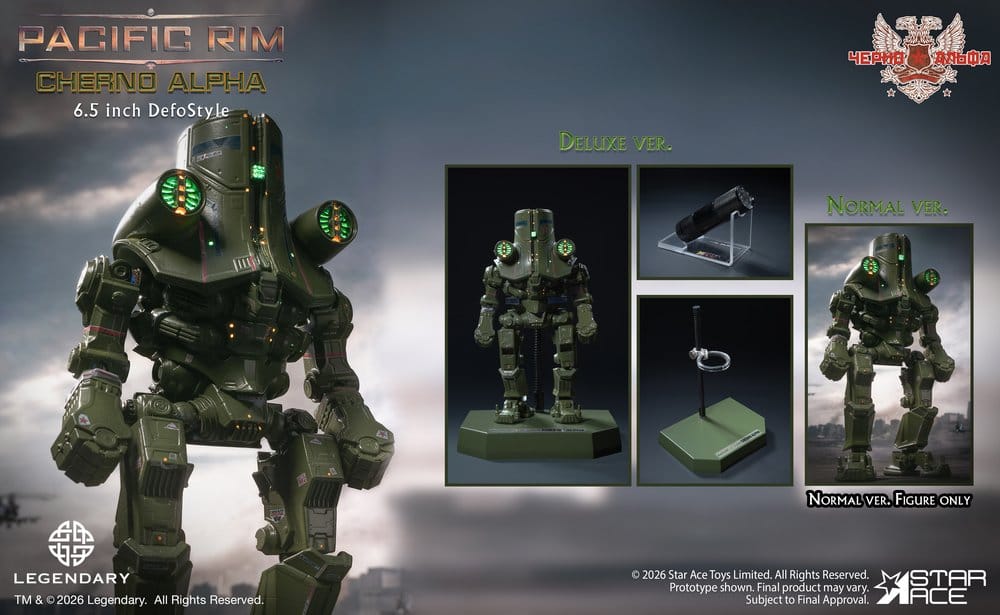 Pacific Rim DefoStyle Figura Cherno Alpha NX 17 cm