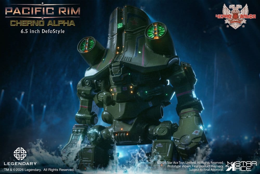 Pacific Rim DefoStyle Figura Cherno Alpha DX 17 cm