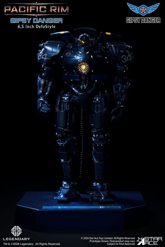 Pacific Rim DefoStyle Figuras Pack de 2 Gipsy Danger &amp; Cherno Alpha DX 17 cm