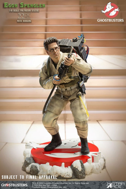 Ghostbusters Estatua a 1/8 Egon Spengler 22 cm