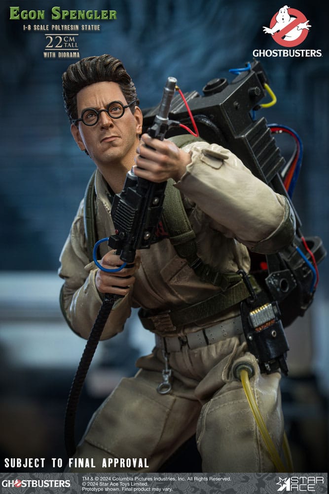 Ghostbusters Estatua a 1/8 Egon Spengler 22 cm