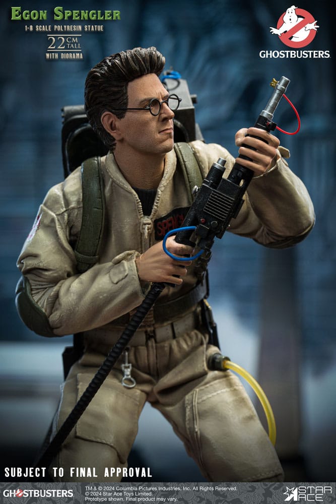 Ghostbusters Estatua a 1/8 Egon Spengler 22 cm