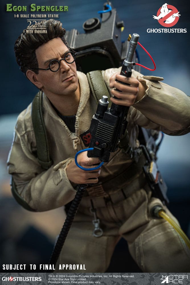 Ghostbusters Estatua a 1/8 Egon Spengler 22 cm