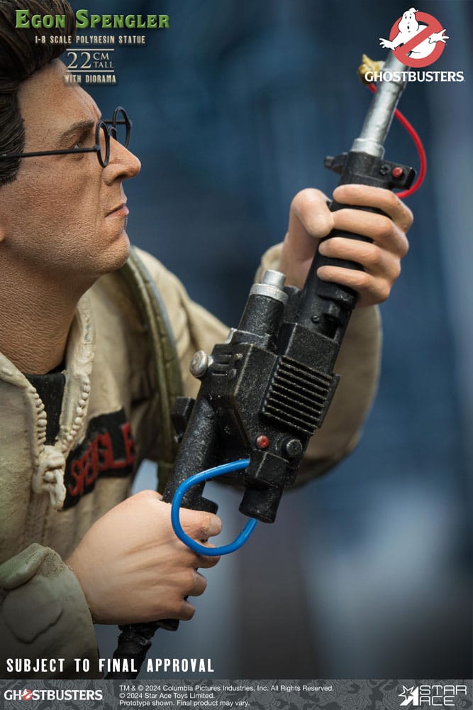 Ghostbusters Estatua a 1/8 Egon Spengler 22 cm