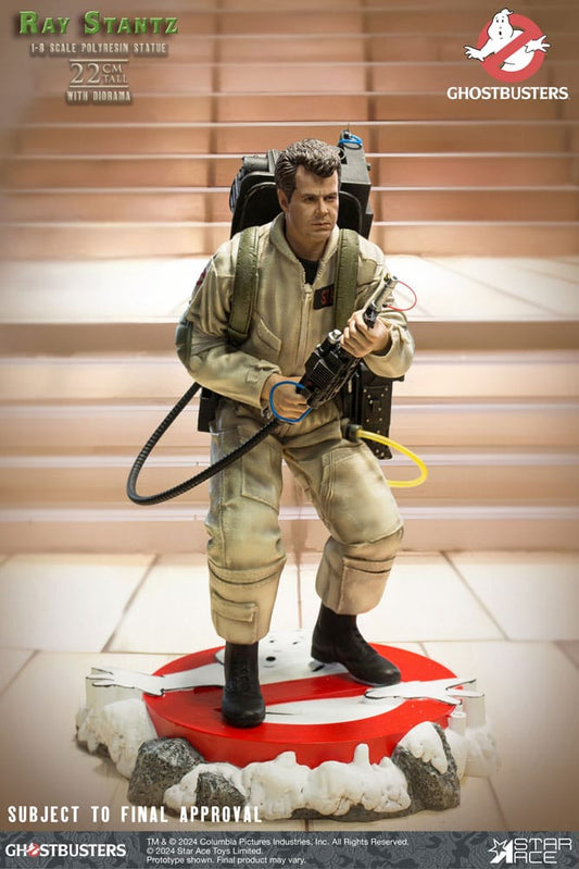 Ghostbusters Estatua a 1/8 Ray Stantz 22 cm