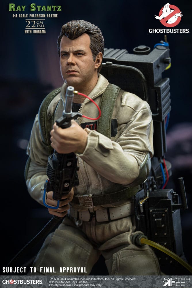 Ghostbusters Estatua a 1/8 Ray Stantz 22 cm