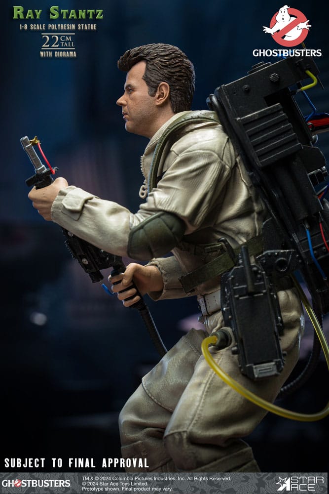 Ghostbusters Estatua a 1/8 Ray Stantz 22 cm