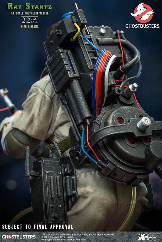 Ghostbusters Estatua a 1/8 Ray Stantz 22 cm