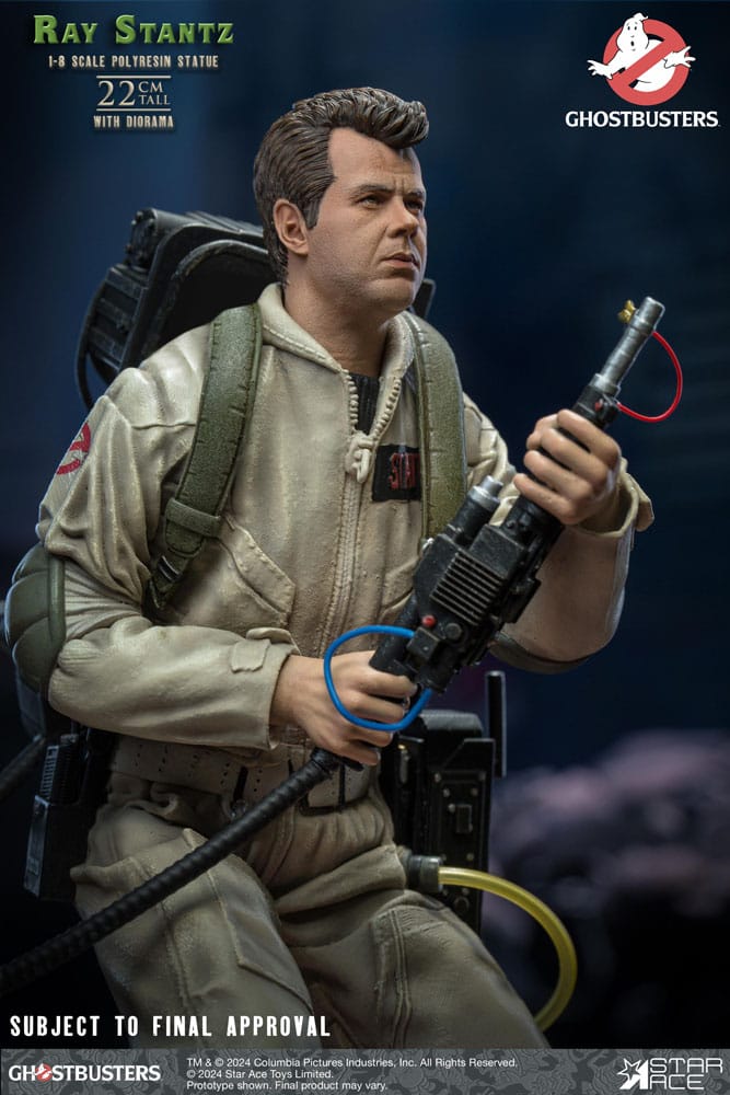 Ghostbusters Estatua a 1/8 Ray Stantz 22 cm