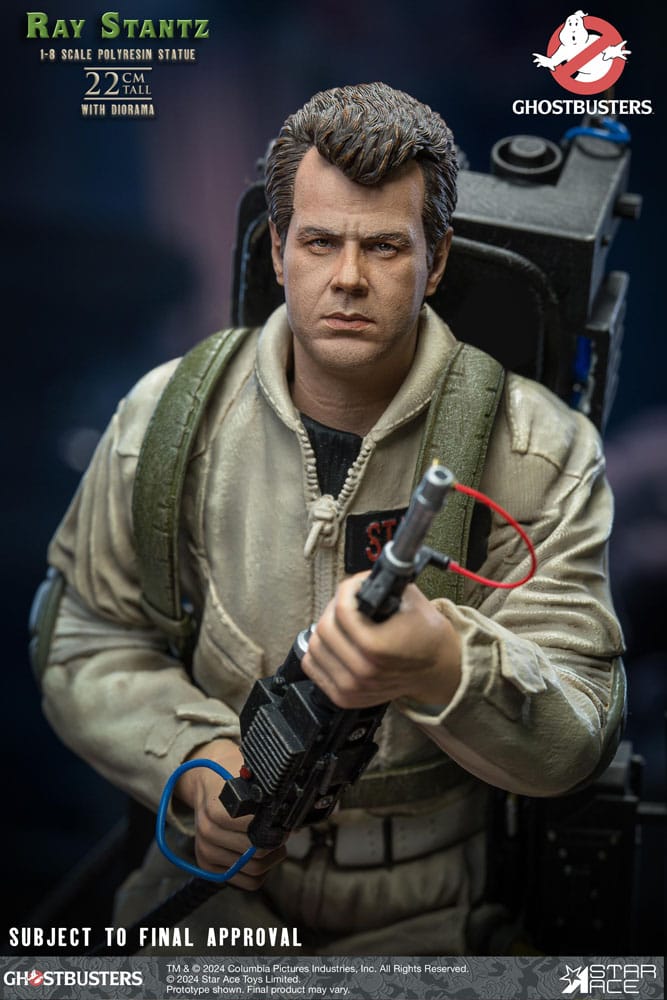 Ghostbusters Estatua a 1/8 Ray Stantz 22 cm