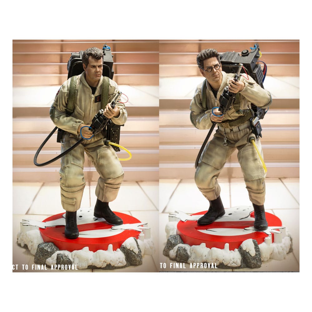 Ghostbusters Estatua a 1/8 Egon Spengler + Ray Stantz Twin Pack Set 22 cm