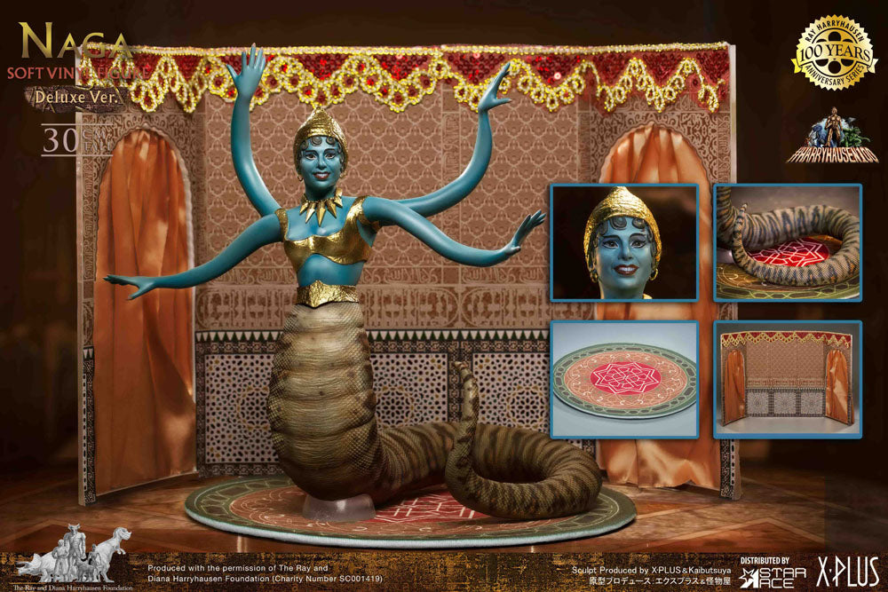 Simbad y la Princesa Estatua Soft Vinyl Ray Harryhausen's Naga (Snake Woman) Deluxe Version 31 cm