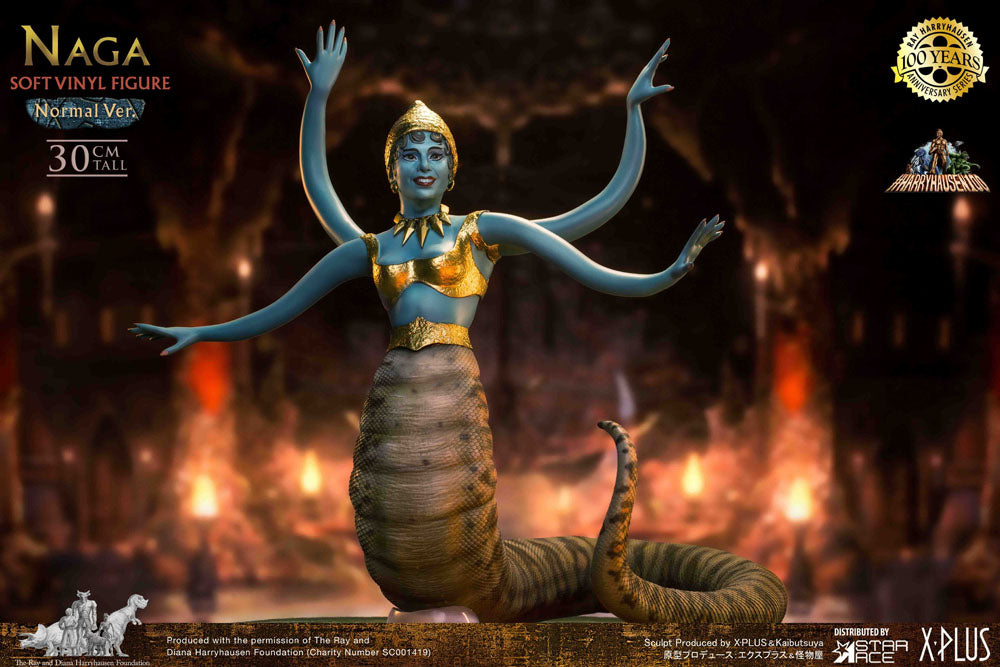Simbad y la Princesa Estatua Soft Vinyl Ray Harryhausen's Naga (Snake Woman) Deluxe Version 31 cm