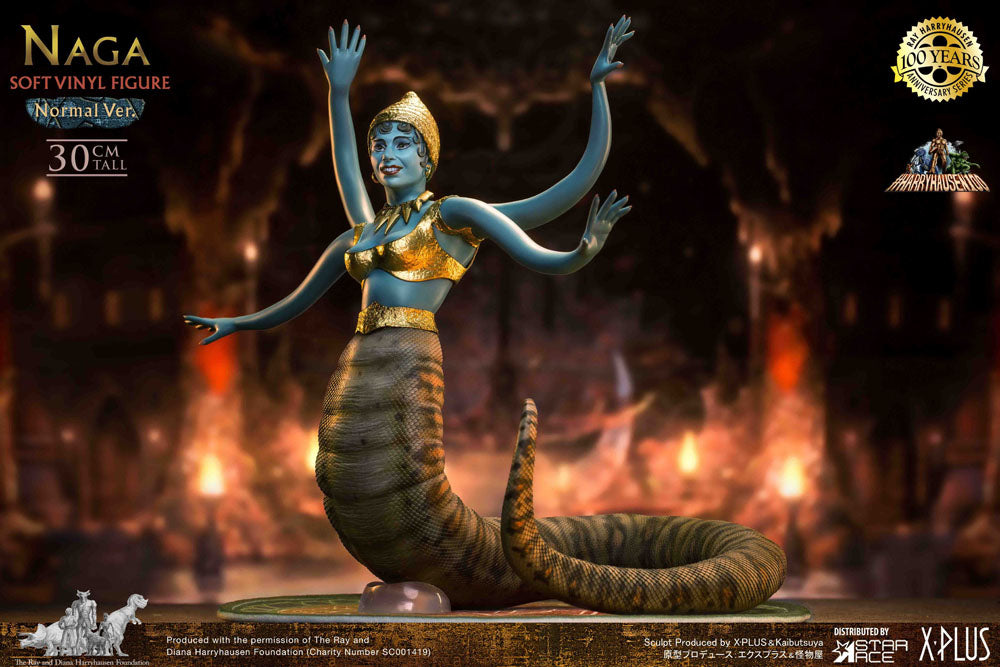 Simbad y la Princesa Estatua Soft Vinyl Ray Harryhausen's Naga (Snake Woman) Deluxe Version 31 cm