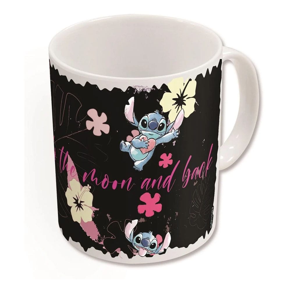Lilo & Stitch Taza sensitiva al calor Stitch & Angel 325 ml